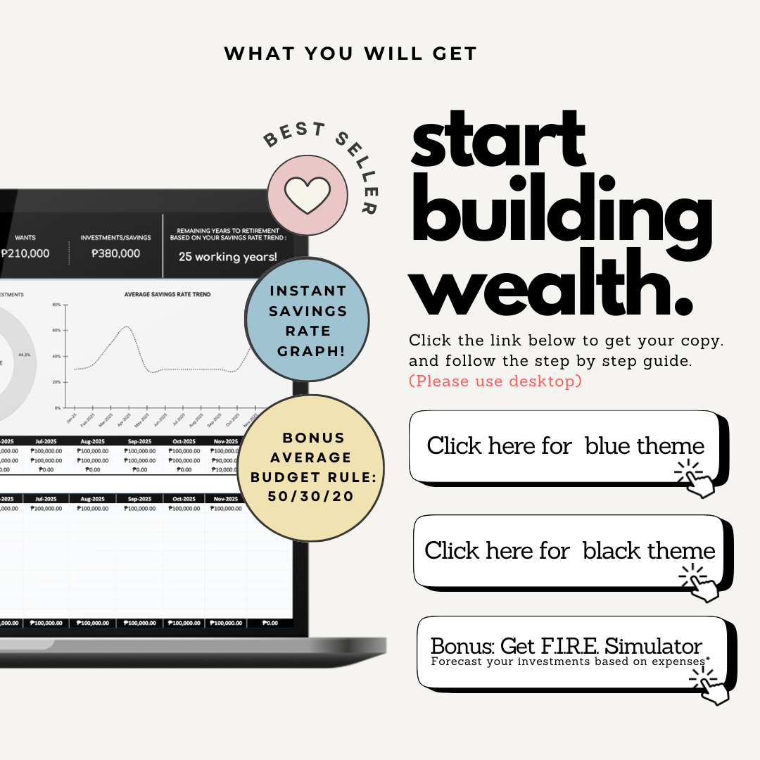 Onepage Monthly Spending Planner with Dashboard